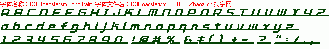 查看字体及作者详细介绍