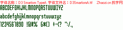 查看字体及作者详细介绍
