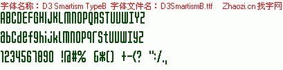 查看字体及作者详细介绍