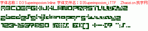 查看字体及作者详细介绍