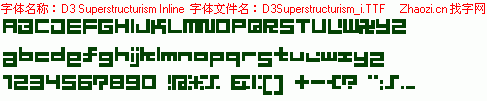 查看字体及作者详细介绍