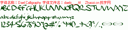 查看字体及作者详细介绍