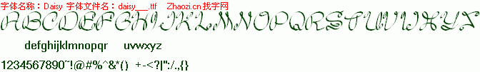 查看字体及作者详细介绍