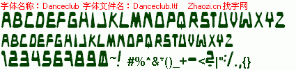 查看字体及作者详细介绍