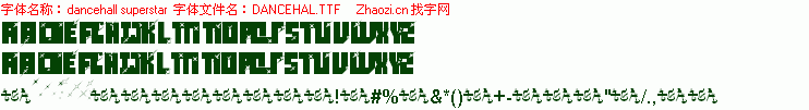 查看字体及作者详细介绍