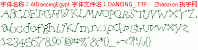 查看字体及作者详细介绍