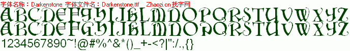 查看字体及作者详细介绍