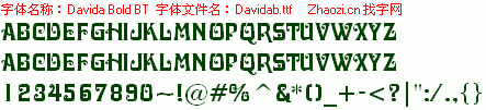 查看字体及作者详细介绍