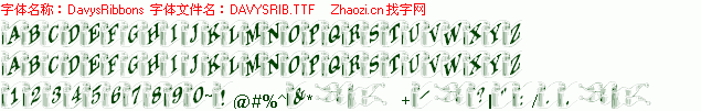 查看字体及作者详细介绍