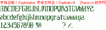 查看字体及作者详细介绍