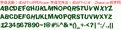 查看字体及作者详细介绍