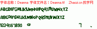 查看字体及作者详细介绍