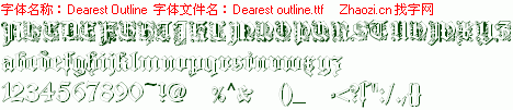 查看字体及作者详细介绍
