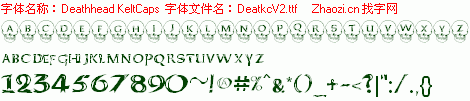 查看字体及作者详细介绍