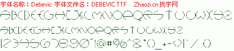 查看字体及作者详细介绍