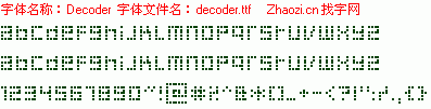 查看字体及作者详细介绍