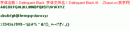 查看字体及作者详细介绍