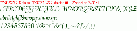 查看字体及作者详细介绍