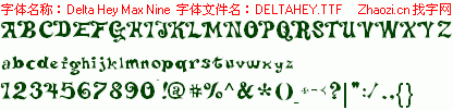 查看字体及作者详细介绍
