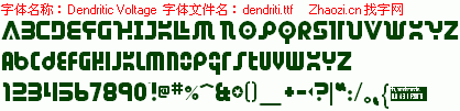 查看字体及作者详细介绍