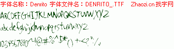 查看字体及作者详细介绍