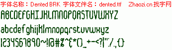 查看字体及作者详细介绍