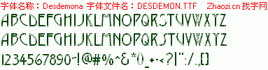 查看字体及作者详细介绍