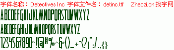查看字体及作者详细介绍