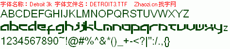 查看字体及作者详细介绍