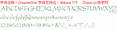 查看字体及作者详细介绍