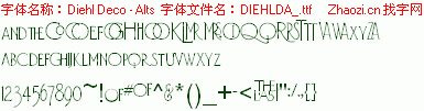查看字体及作者详细介绍