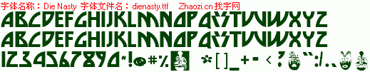 查看字体及作者详细介绍