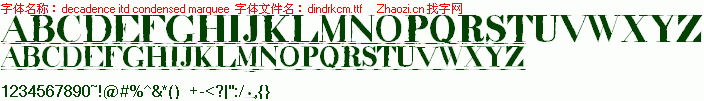 查看字体及作者详细介绍