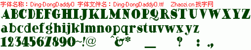 查看字体及作者详细介绍