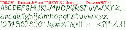 查看字体及作者详细介绍