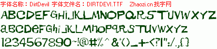 查看字体及作者详细介绍