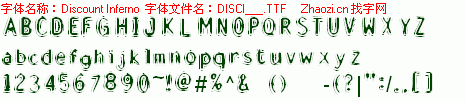 查看字体及作者详细介绍