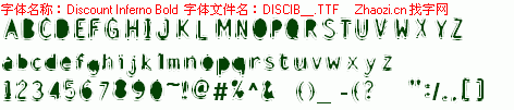 查看字体及作者详细介绍