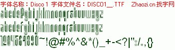 查看字体及作者详细介绍