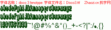 查看字体及作者详细介绍