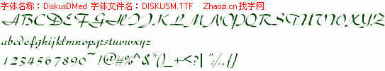查看字体及作者详细介绍