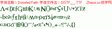 查看字体及作者详细介绍