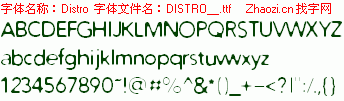 查看字体及作者详细介绍