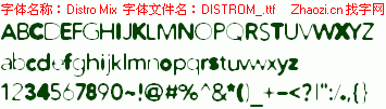 查看字体及作者详细介绍