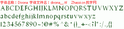 查看字体及作者详细介绍