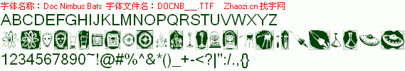 查看字体及作者详细介绍