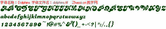 查看字体及作者详细介绍