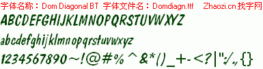 查看字体及作者详细介绍
