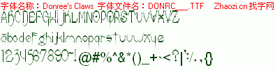 查看字体及作者详细介绍