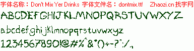查看字体及作者详细介绍